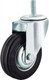 Миниатюра изображения товара Колесо для тележки складской TOR Поворотное SCt 93 75мм резина с болтом (N) / 1045342