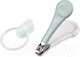 Миниатюра изображения товара Щипчики для ногтей детские Beaba Coupe Ongle Green Blu 920362