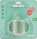 Миниатюра изображения товара Поильник Beaba Tasse Paille Silicone S Green 913573