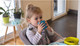 Миниатюра изображения товара Стакан детский Beaba Silicone Glass Blue 913434