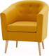 Миниатюра изображения товара Кресло мягкое Mio Tesoro Джон 117 (желтый 1103)