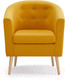 Миниатюра изображения товара Кресло мягкое Mio Tesoro Джон 117 (желтый 1103)