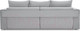 Миниатюра изображения товара Диван Mio Tesoro Модена 331.01 (светло-серый 1064)