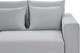 Миниатюра изображения товара Диван Mio Tesoro Модена 331.01 (светло-серый 1064)