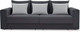 Миниатюра изображения товара Диван Mio Tesoro Модена 331.01 (графитовый 1481)