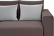 Миниатюра изображения товара Диван Mio Tesoro Модена 331.01 (коричневый 1482)