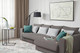 Миниатюра изображения товара Диван угловой Mio Tesoro Модена 331.03 (серый 1479)