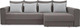 Миниатюра изображения товара Диван угловой Mio Tesoro Модена 331.03 (серый 1479)