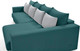 Миниатюра изображения товара Диван угловой Mio Tesoro Модена 331.03 (бирюзовый 1480)