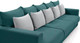 Миниатюра изображения товара Диван Mio Tesoro Модена 331.04 (бирюзовый 1480)