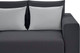 Миниатюра изображения товара Диван Mio Tesoro Модена 331.04 (графитовый 1481)