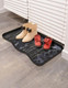 Миниатюра изображения товара Поддон для обуви Multy Home Signet 38x75 / EU1000053 (Marble Black)