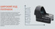 Миниатюра изображения товара Коллиматорный прицел Vector Optics Frenzy-X 1x22x26 3MOA / SCRD-37