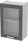 Миниатюра изображения товара Шкаф навесной для кухни Интерлиния Компо ВШ50ст-720-1дв (бетон портленд)