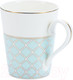 Миниатюра изображения товара Набор кружек Gipfel Aurora 42868 (2шт, белый/голубой)