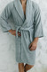Миниатюра изображения товара Халат Minteks Махровый / ТВ03-9 (р.46, мятный)