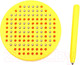 Миниатюра изображения товара Планшет магнитный Эврики Магнитное рисование 380-11A / 6774786 (желтый)
