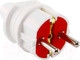 Миниатюра изображения товара Вилка штепсельная AY-KA 77 115 00 (белый)