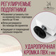 Миниатюра изображения товара Обеденный стол Millwood Шанхай Л18 D1100 (дуб белый Craft/металл белый)