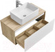 Миниатюра изображения товара Тумба под умывальник Акватон Либерти 90 (1A279901LYC70)