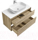 Миниатюра изображения товара Тумба под умывальник Акватон Либерти 100 (1A279601LYC70)