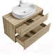 Миниатюра изображения товара Тумба под умывальник Акватон Либерти 100 (1A279601LYC70)