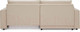 Миниатюра изображения товара Диван угловой Mio Tesoro Таун 264 1.5ек-1.5пф (1368 бежевый)