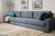 Миниатюра изображения товара Диван Mio Tesoro Манчестер 292 1.5ек-1.5ек-1.5ек (968 серый)