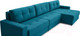 Миниатюра изображения товара Диван угловой Mio Tesoro Манчестер 292 1.5ек-1.5ек-1.5пф (1102 аквамарин)