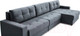 Миниатюра изображения товара Диван угловой Mio Tesoro Манчестер 292 1.5ек-1.5ек-1.5пф (968 серый)