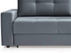 Миниатюра изображения товара Диван угловой Mio Tesoro Манчестер 292 1.5ек-1.5ек-1.5пф (968 серый)