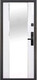 Миниатюра изображения товара Входная дверь ТайгА Зеркало 2Мдф 10см (96x205, правая)