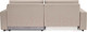 Миниатюра изображения товара Диван угловой Mio Tesoro Манчестер 292 1.5ек-1.5пф (1101 бежевый)