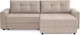 Миниатюра изображения товара Диван угловой Mio Tesoro Манчестер 292 1.5ек-1.5пф (1101 бежевый)
