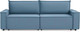 Миниатюра изображения товара Диван Mio Tesoro Дюссельдорф 293 1.5ек-1.5ек (1175 Savanna Plus Blue)