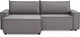 Миниатюра изображения товара Диван угловой Mio Tesoro Дюссельдорф 293 1.5ек-1.5пф (1174 Savanna Plus Ash)