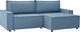 Миниатюра изображения товара Диван угловой Mio Tesoro Дюссельдорф 293 1.5ек-1.5пф (1175 Savanna Plus Blue)