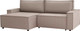 Миниатюра изображения товара Диван угловой Mio Tesoro Дюссельдорф 293 1.5ек-1.5пф (1176 Savanna Plus Mocca)