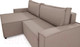 Миниатюра изображения товара Диван угловой Mio Tesoro Дюссельдорф 293 1.5ек-1.5пф (1176 Savanna Plus Mocca)