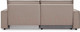 Миниатюра изображения товара Диван угловой Mio Tesoro Дюссельдорф 293 1.5ек-1.5пф (1176 Savanna Plus Mocca)