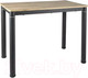 Миниатюра изображения товара Обеденный стол Signal Damar 100x60 (дуб артизан/черный матовый)