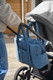 Миниатюра изображения товара Сумка для коляски Beaba Sac Puffy Paris Baltic Blue 940317