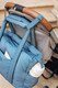 Миниатюра изображения товара Сумка для коляски Beaba Sac Puffy Paris Baltic Blue 940317