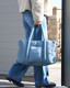 Миниатюра изображения товара Сумка для коляски Beaba Sac Puffy Paris Baltic Blue 940317
