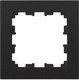 Миниатюра изображения товара Рамка для выключателей и розеток Bylectrica Юлиг 735212.571 (карбон)