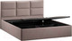 Миниатюра изображения товара Двуспальная кровать ТриЯ Стелла Тип 1 c ПМ 160x200 (велюр мокко темный)