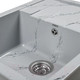 Миниатюра изображения товара Мойка кухонная Wisent WB22-16 (с сифоном GER013)