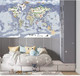 Миниатюра изображения товара Фотообои листовые Citydecor Детская карта мира 340 (300x260см)