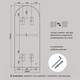 Миниатюра изображения товара Зеркало Алмаз-Люкс А-047 (110x40см)