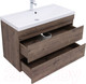 Миниатюра изображения товара Тумба под умывальник Aquanet Нота New 90 / 334193 (дуб веллингтон табак)